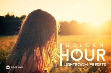 Golden hour lightroom presets
