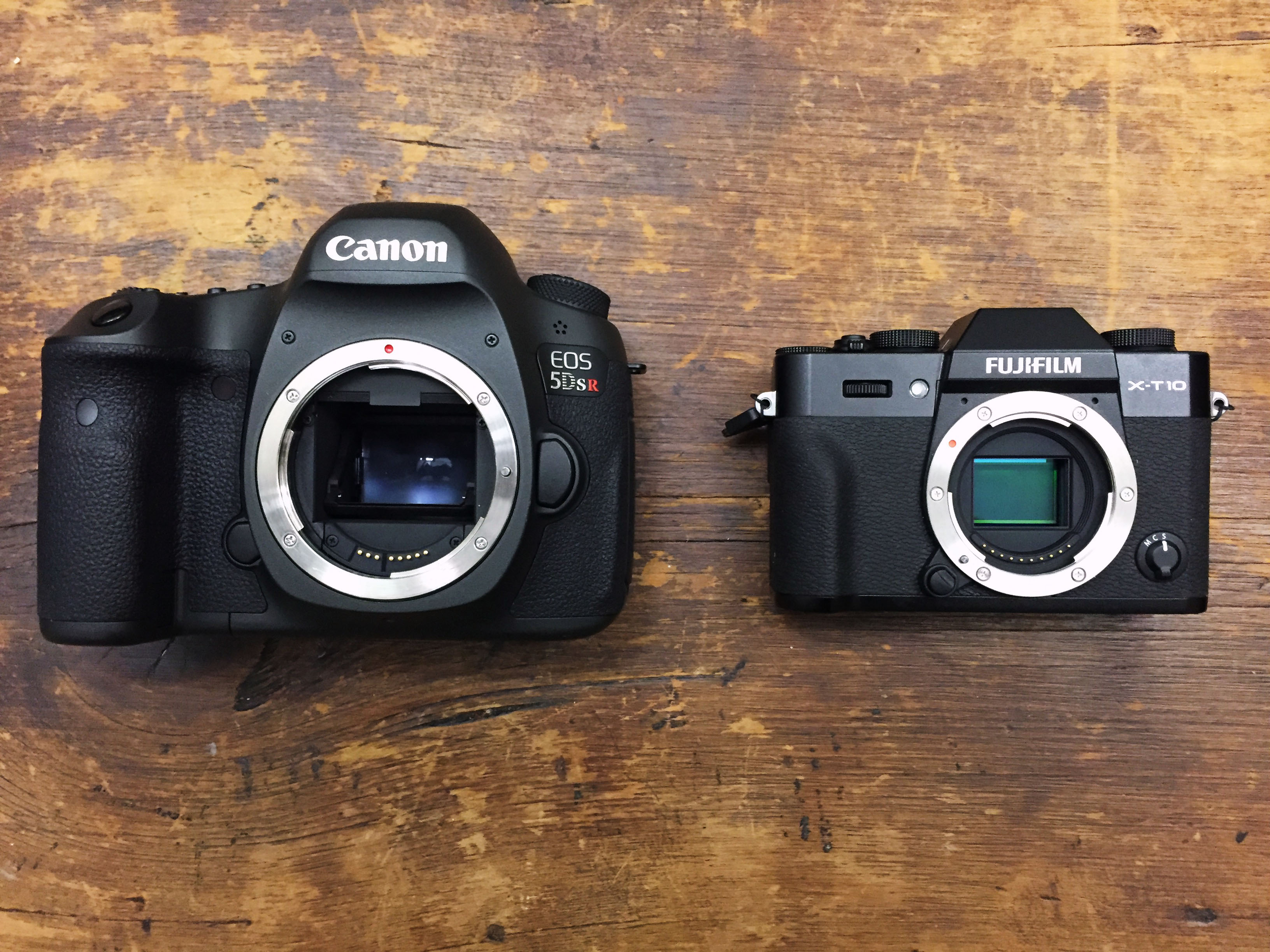 digital dslr or mirrorless camera