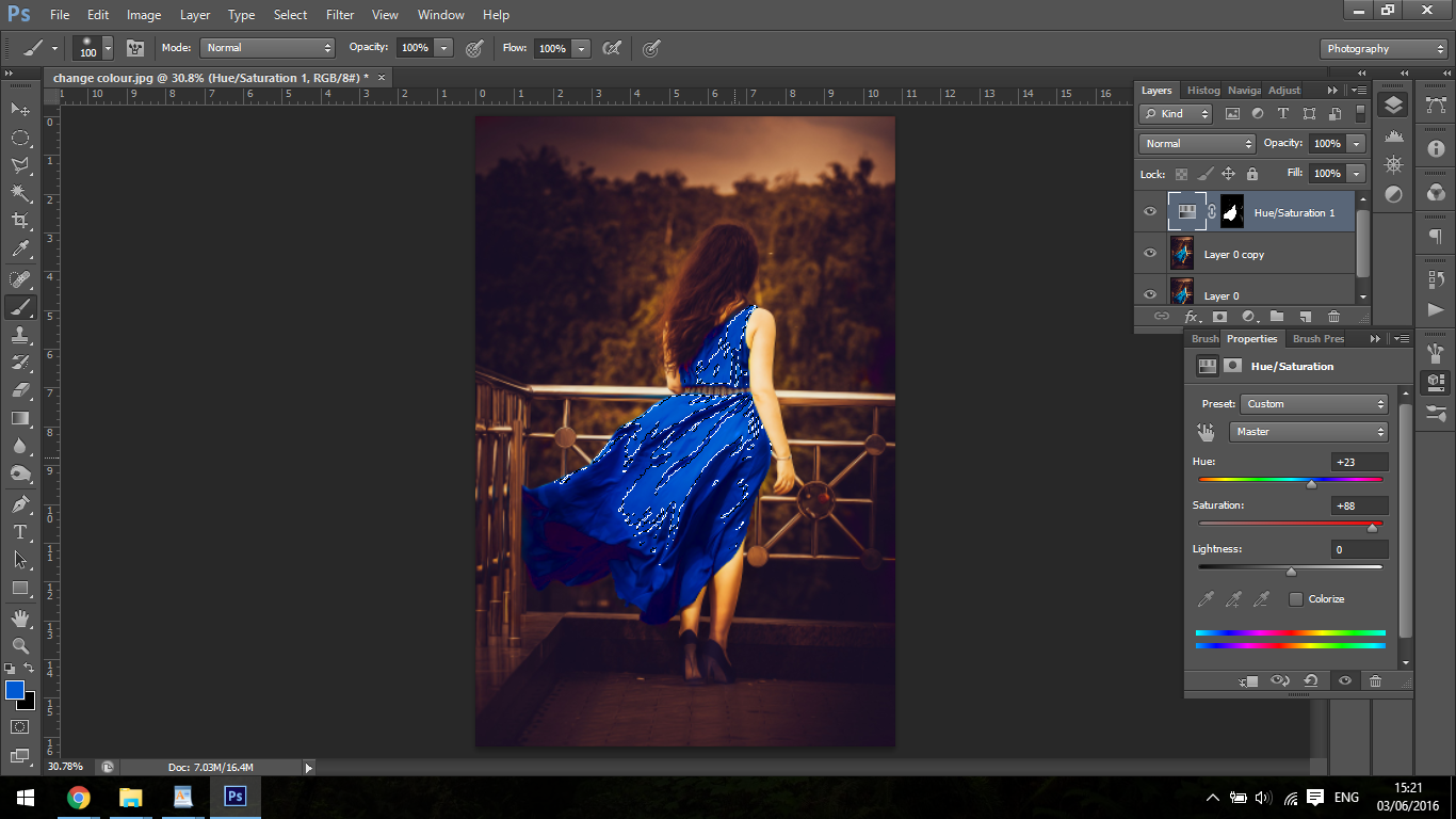 How to Change the Colour in Adobe Photoshop