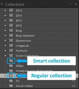 Lightroom collections