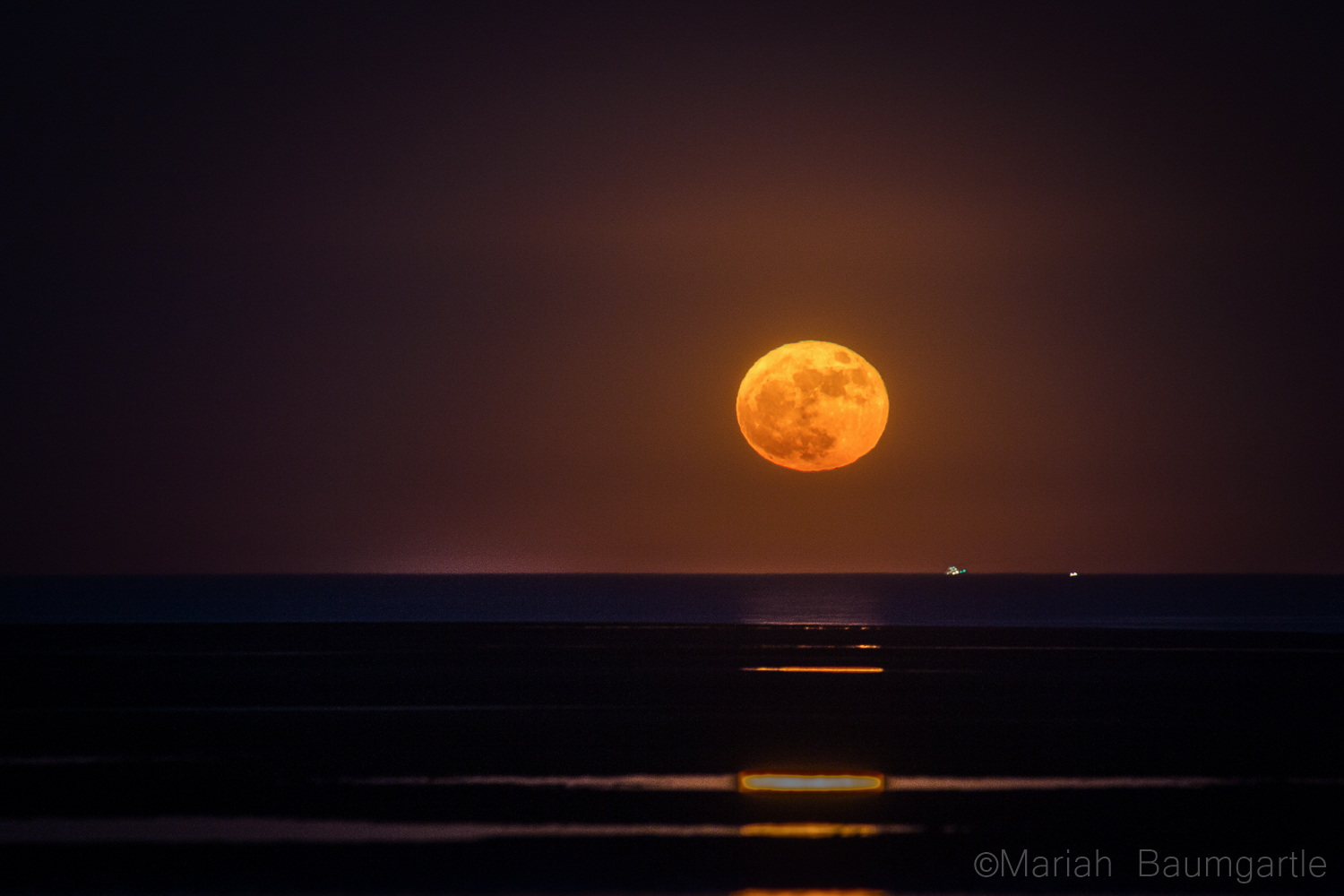 Supermoon in Mexico