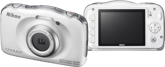 coolpix s33 design