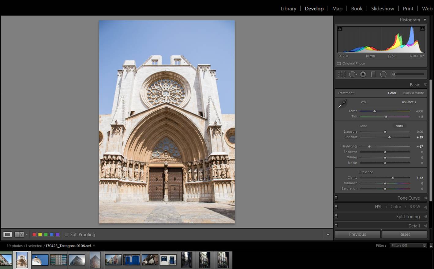 Architecture distortion