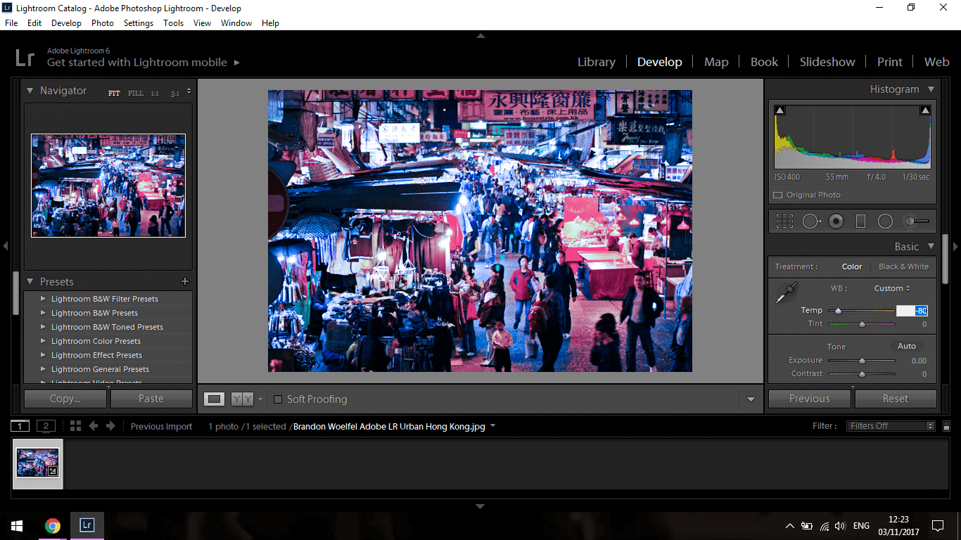 adobe lightroom photo editor