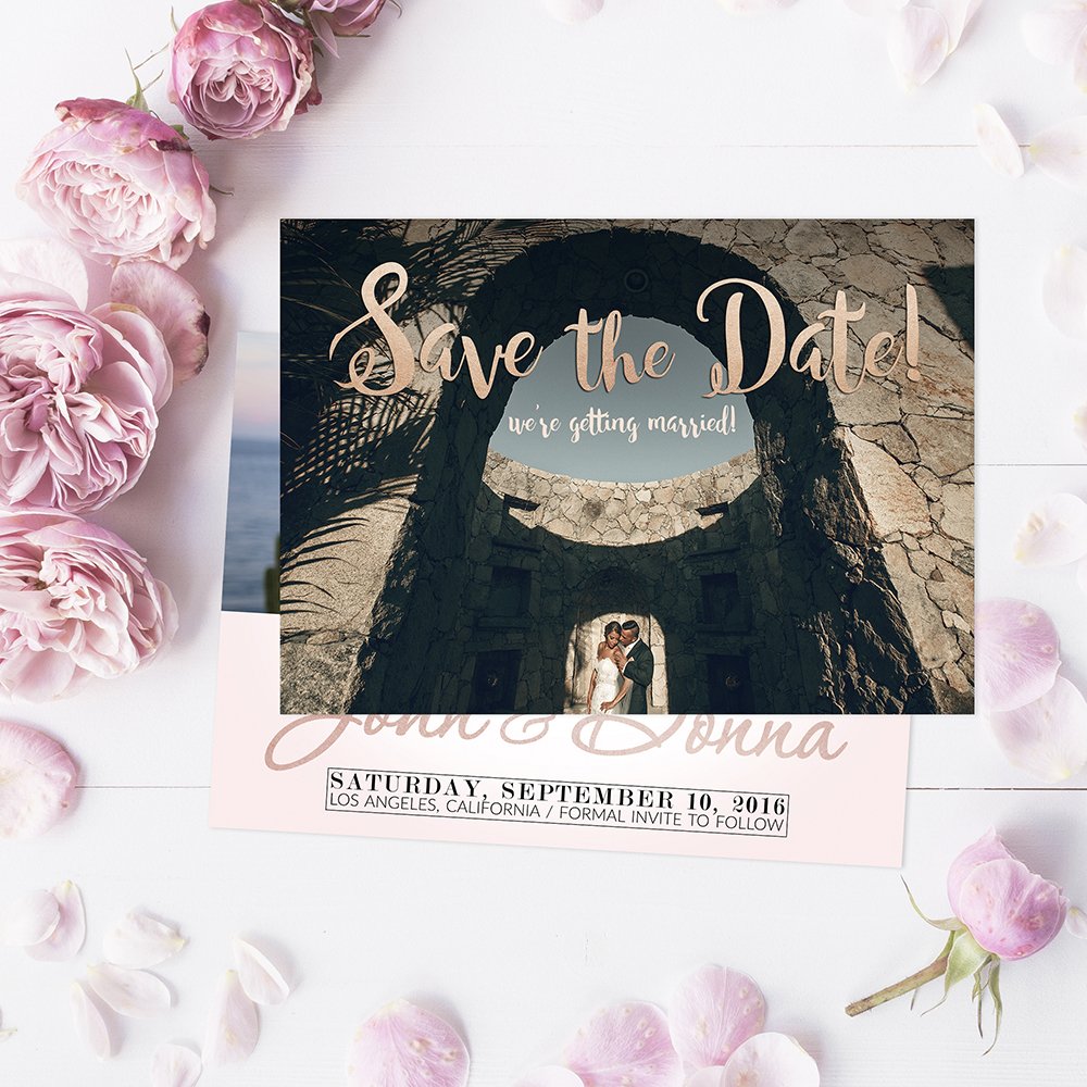 save the date template card our classy wedding save the day template