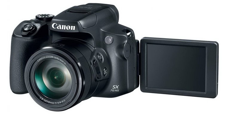 Canon PowerShot SX70 HS Camera in Wi-Fi Cameras at Canon