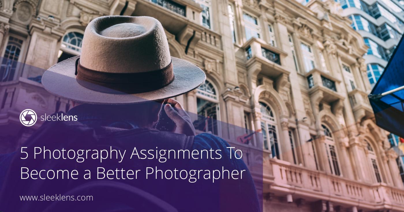 photography assignments for beginners