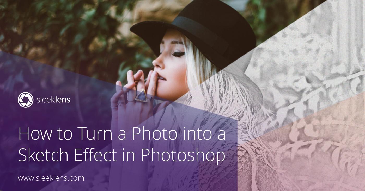 How To Turn A Photo Into A Sketch In Photoshop Tutorial